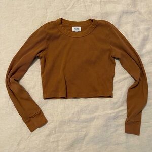 MATE the Label Lane Cropped Thermal in Sedona - Size M